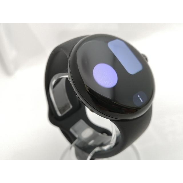 【中古】Google Pixel Watch4 Wi-Fiモデル 41mm Matte Black アルミケース/Obsidian アクティブ バンド【神保町】保証期間１ヶ月【ランクA】_1