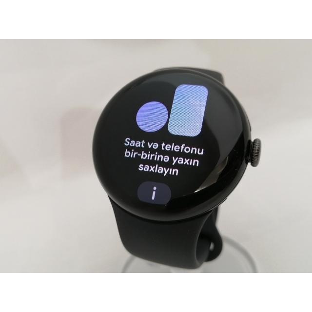 【中古】Google Pixel Watch4 Wi-Fiモデル 41mm Matte Black アルミケース/Obsidian アクティブ バンド【神保町】保証期間１ヶ月【ランクA】_3