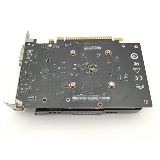 中古】MSI GeForce GTX 1650 AERO ITX 4G OC GTX1650/4GB(GDDR5)/PCI-E