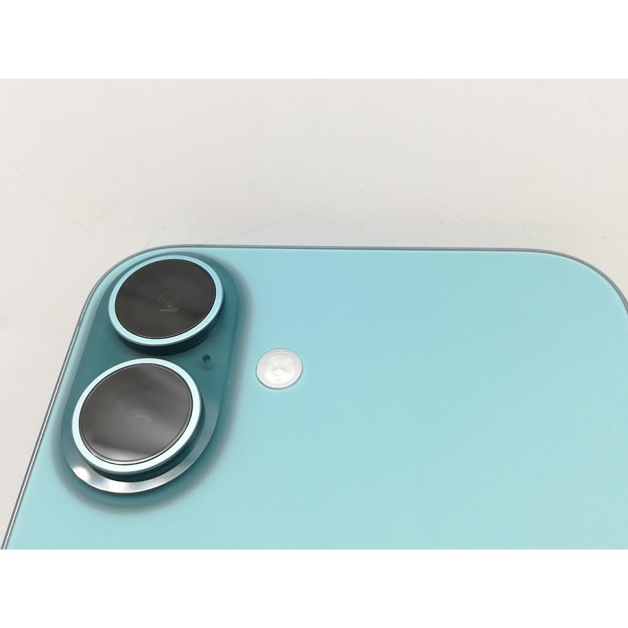 中古】Apple au 【SIMフリー】 iPhone 16 Plus 256GB ティール MXVL3J