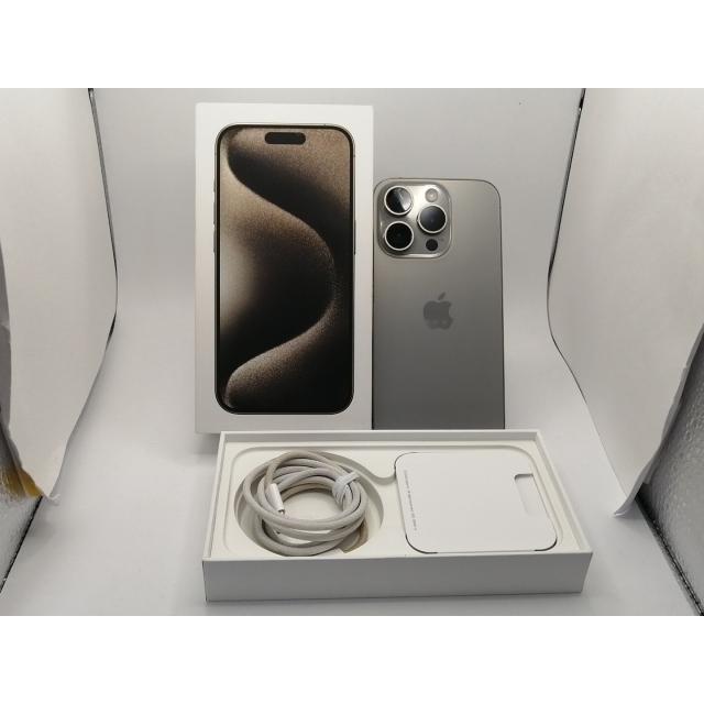 中古】Apple 国内版 【SIMフリー】 iPhone 15 Pro 512GB ナチュラル