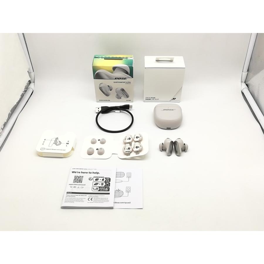 中古】BOSE QuietComfort Ultra Earbuds 第2世代 [ホワイトスモーク
