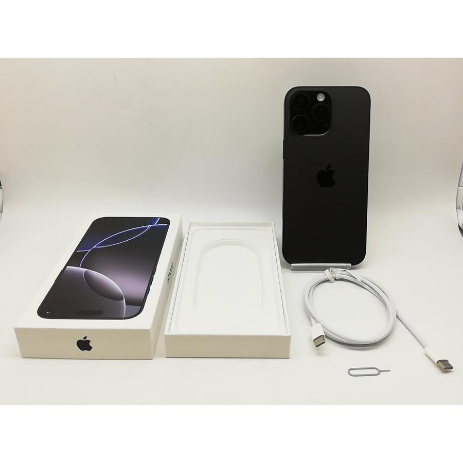 中古】Apple 国内版 【SIMフリー】 iPhone 16 Pro Max 256GB ブラック