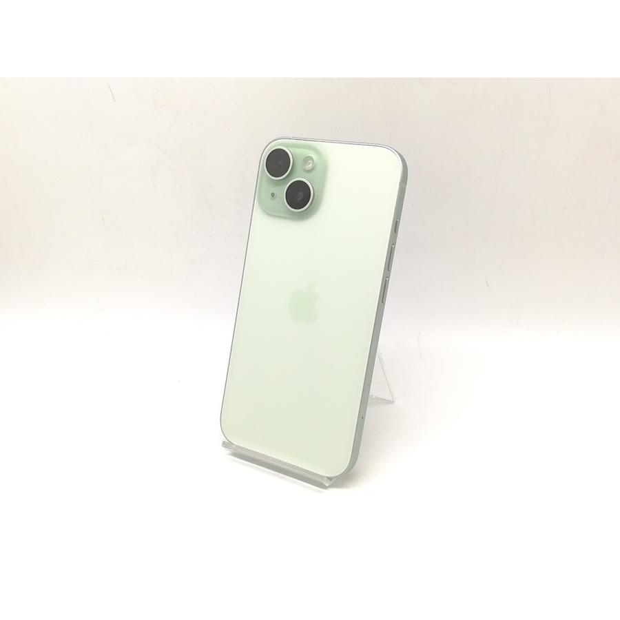 中古】Apple docomo 【SIMフリー】 iPhone 15 128GB グリーン MTMM3J/A 
