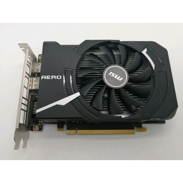 中古】MSI GeForce GTX 1650 D6 AERO ITX J OC GTX1650/4GB(GDDR6)/PCI