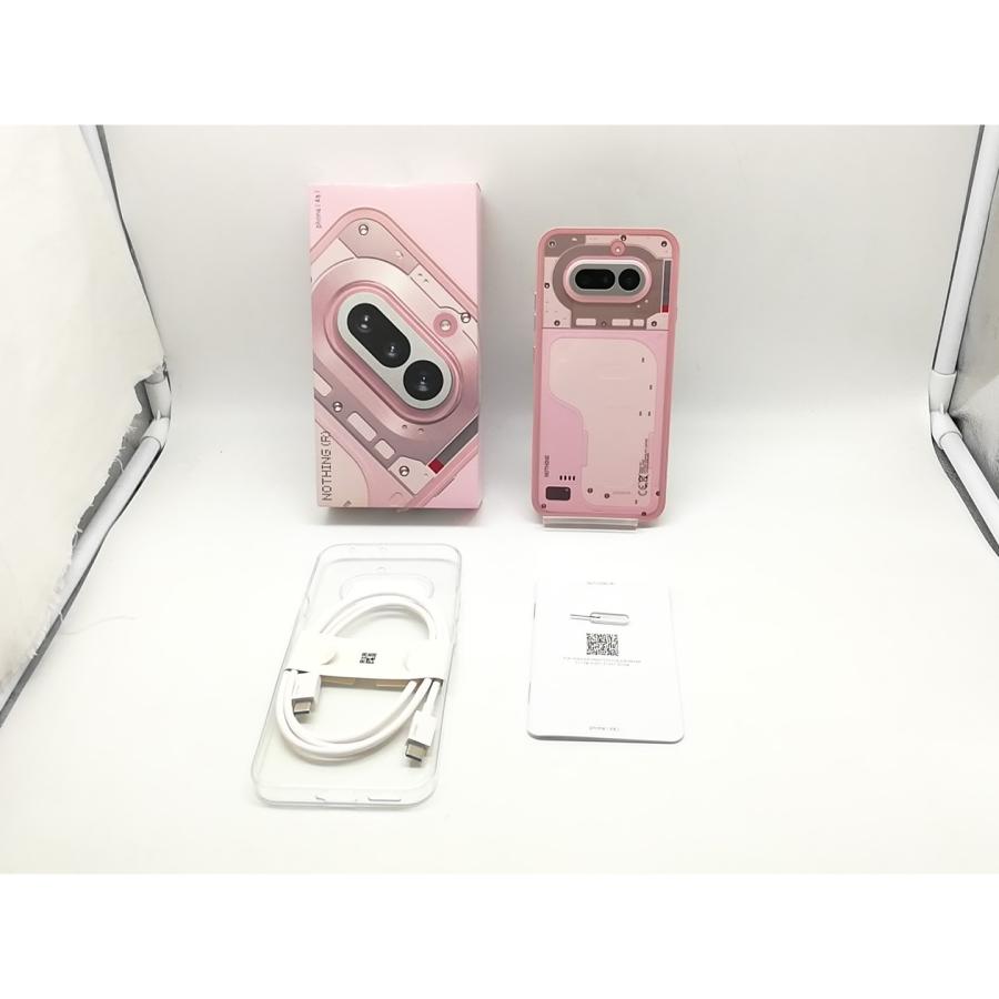 中古】NOTHING 国内版 【SIMフリー】 Nothing Phone (4a) ピンク 8GB 