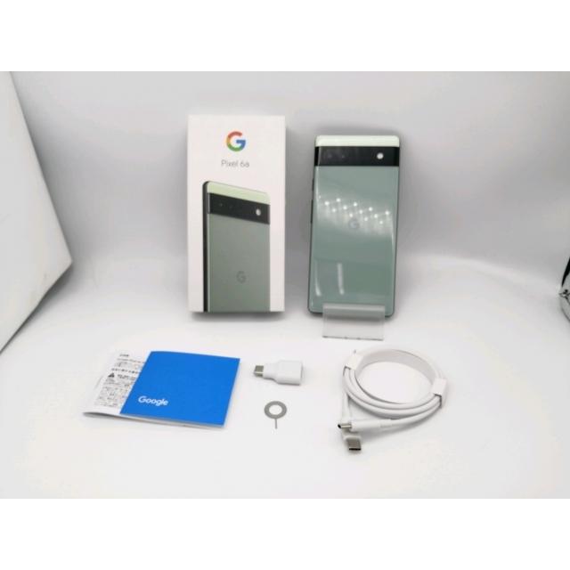 中古】Google SoftBank 【SIMフリー】 Pixel 6a セージ 6GB 128GB