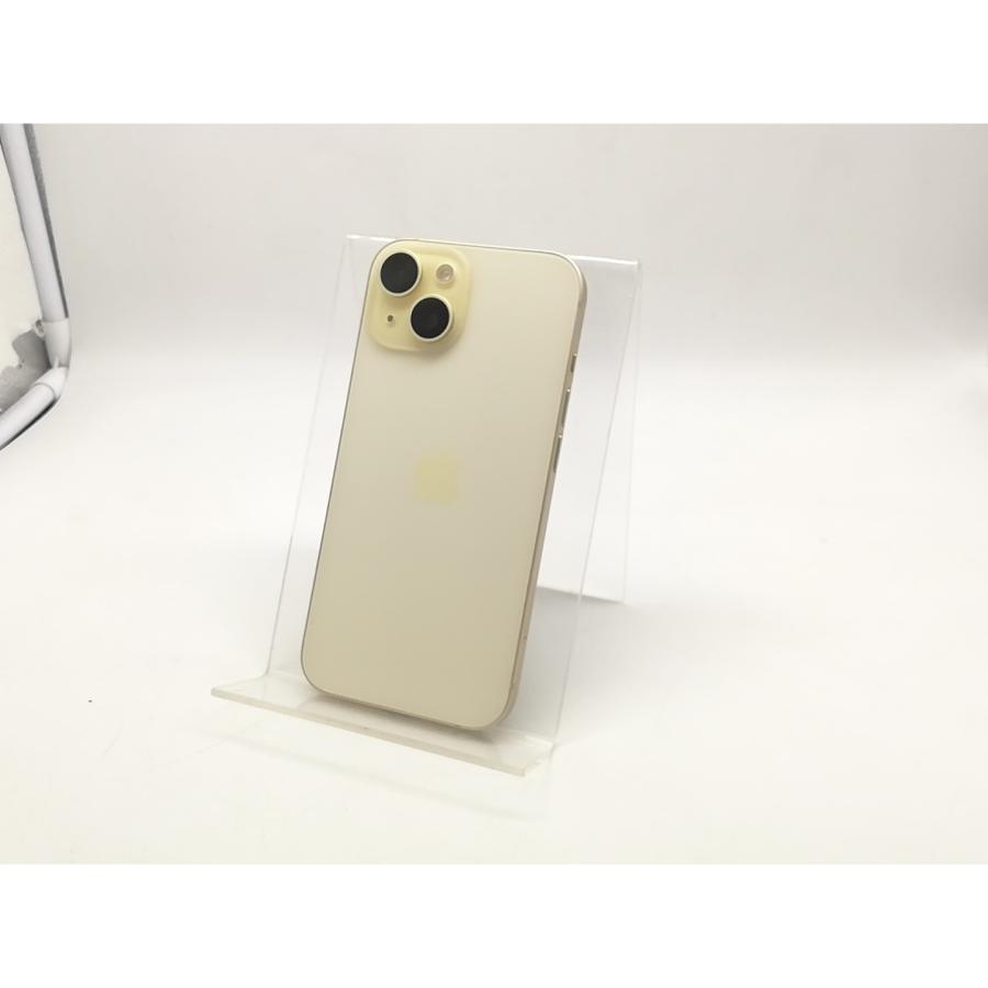 中古】Apple 国内版 【SIMフリー】 iPhone 15 128GB イエロー MTMK3J/A