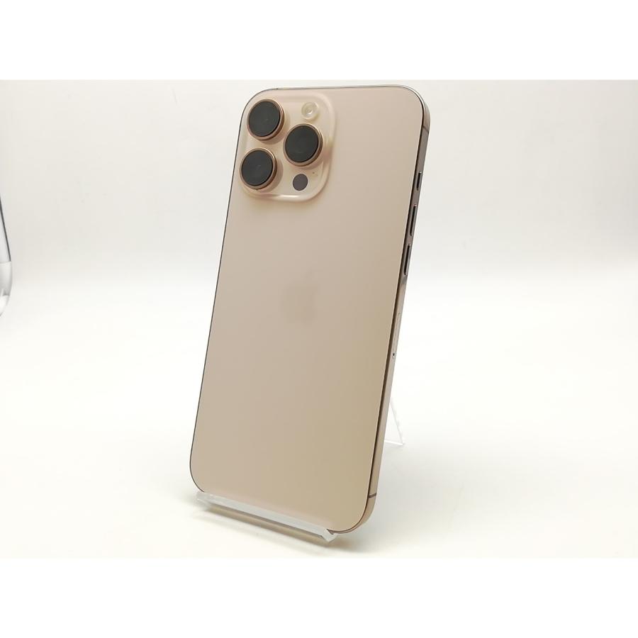 中古】Apple docomo 【SIMフリー】 iPhone 16 Pro Max 1TB デザート