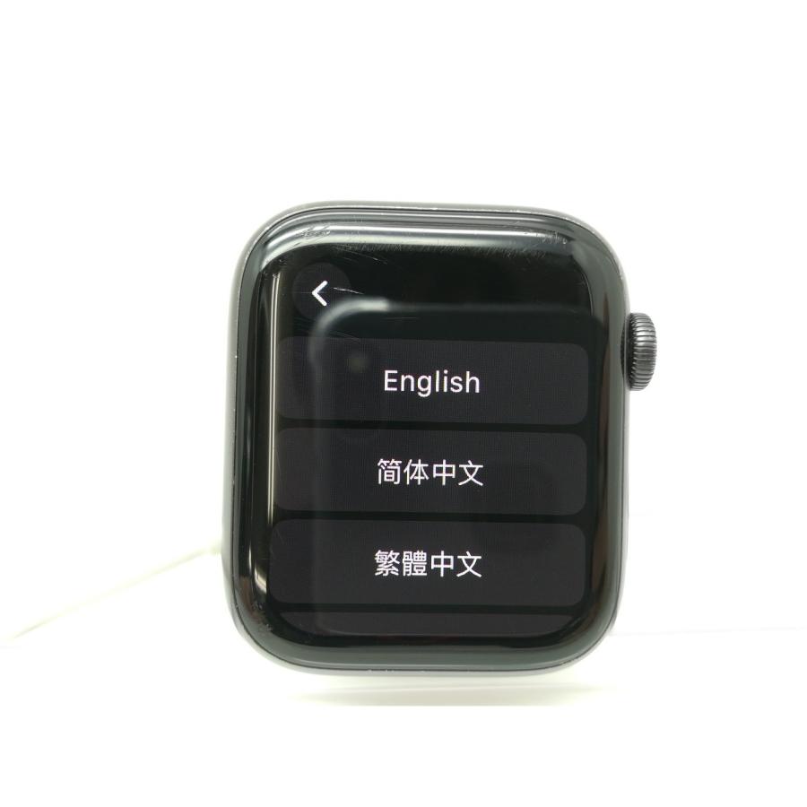 中古】Apple Apple Watch SE GPS 44mm スペースグレイアルミケース 