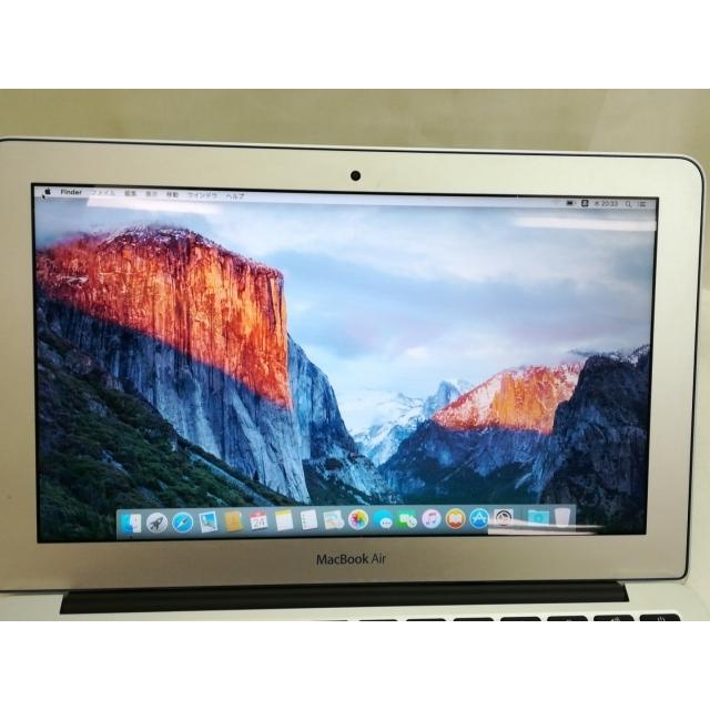 中古】Apple MacBook Air 11インチ CTO (Early 2015) Core i5(1.6G)/4G 