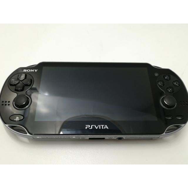 中古】SONY PlayStation VITA Wi-Fiモデル クリスタルブラック PCH 