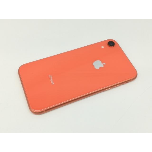 iphone XR コーラル色 64GB SIMロック解除済