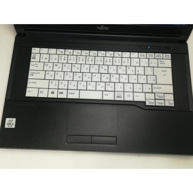 【中古】Fujitsu LIFEBOOK A A5510/D FMVA82021 【i5-10310U 16G 500G(HDD) DVDマルチ 無線LANなし15LCD(1366x768) Win10P】【札幌】保証期間１ヶ月【ランクA】｜janpara｜05