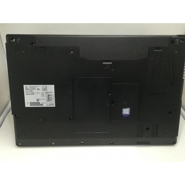 【中古】Fujitsu LIFEBOOK A A5510/D FMVA82021 【i5-10310U 16G 500G(HDD) DVDマルチ 無線LANなし15LCD(1366x768) Win10P】【札幌】保証期間１ヶ月【ランクA】｜janpara｜08