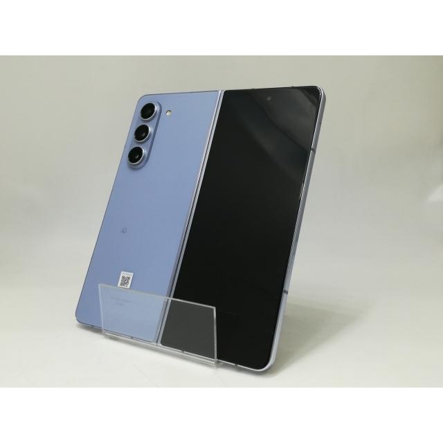中古】SAMSUNG au 【SIMフリー】 Galaxy Z Fold5 アイシーブルー 12GB 
