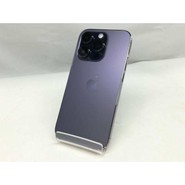 中古】Apple docomo 【SIMフリー】 iPhone 14 Pro 128GB ディープ 