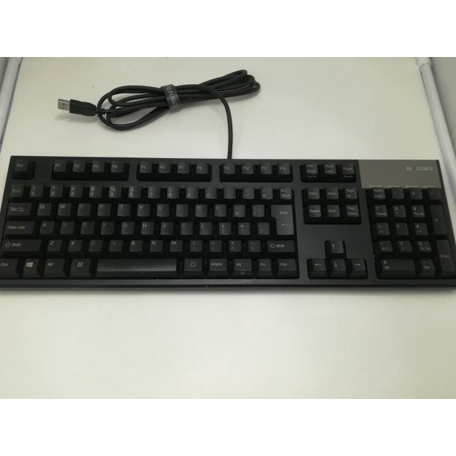 中古】東プレ REALFORCE S R2S-JP4-BK [日本語配列/45g/ブラック 