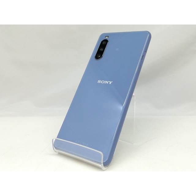 中古】SONY ymobile 【SIMロック解除済み】 Xperia 10 III ブルー 6GB 