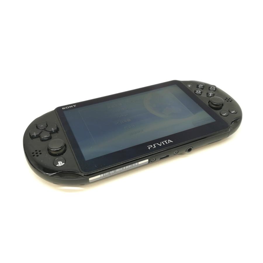 中古】SONY PlayStation VITA Wi-Fiモデル ブラック PCH-2000 ZA11  