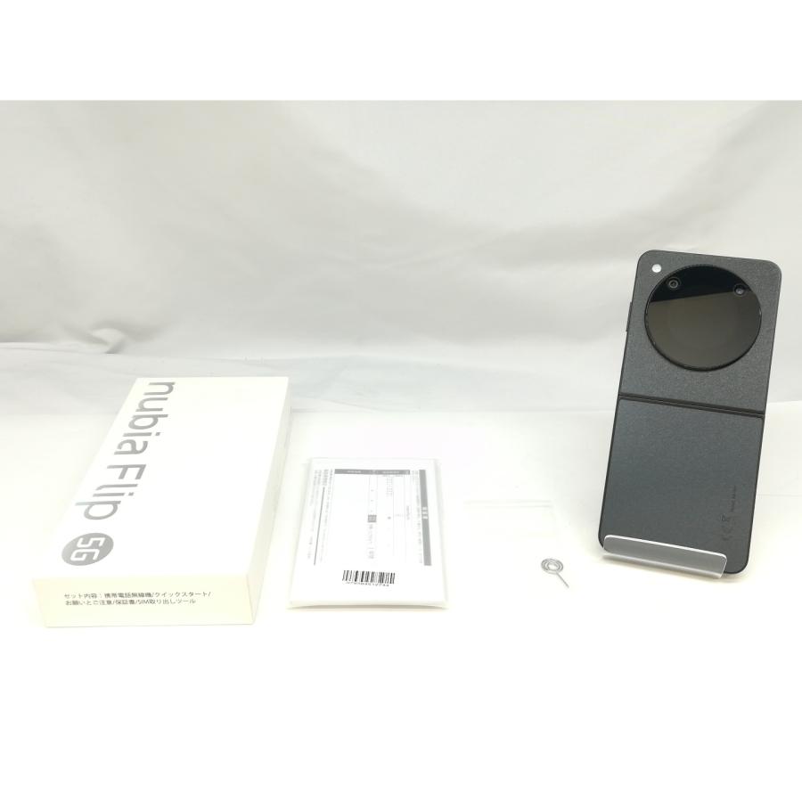 中古】ZTE 国内版 【SIMフリー】 nubia Flip 5G 8GB 256GB【札幌】保証 