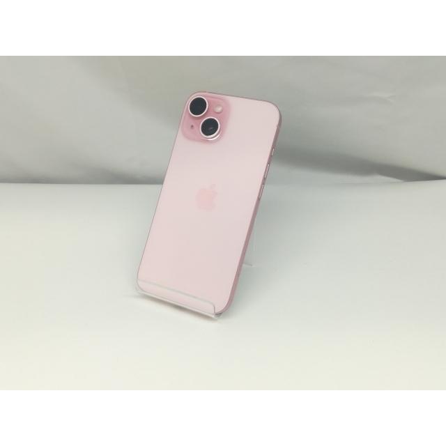中古】Apple 国内版 【SIMフリー】 iPhone 15 128GB ピンク MTMJ3J/A 