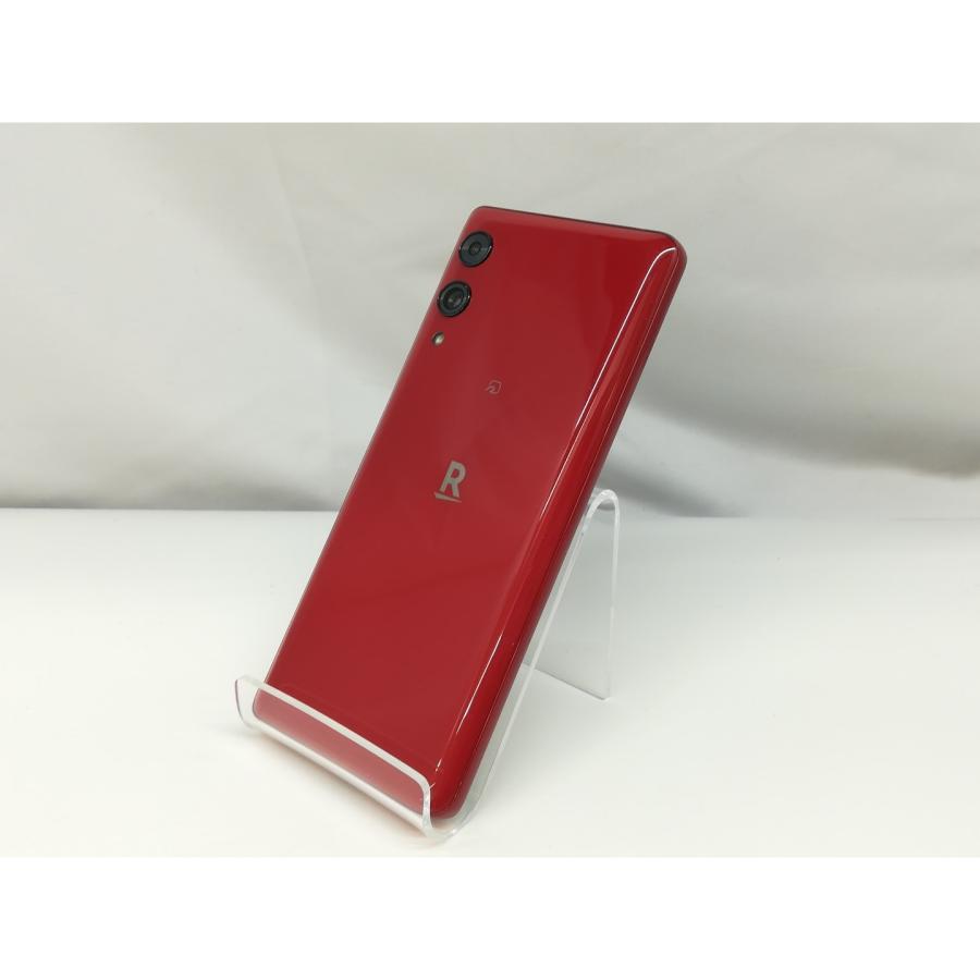 中古】Wiko 楽天モバイル 【SIMフリー】 Rakuten Hand 5G クリムゾン 