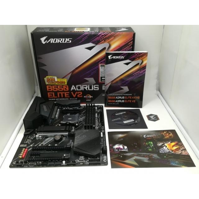 中古】GIGABYTE B550 AORUS ELITE V2(rev.1.0) B550/AM4/2.5GbitLAN