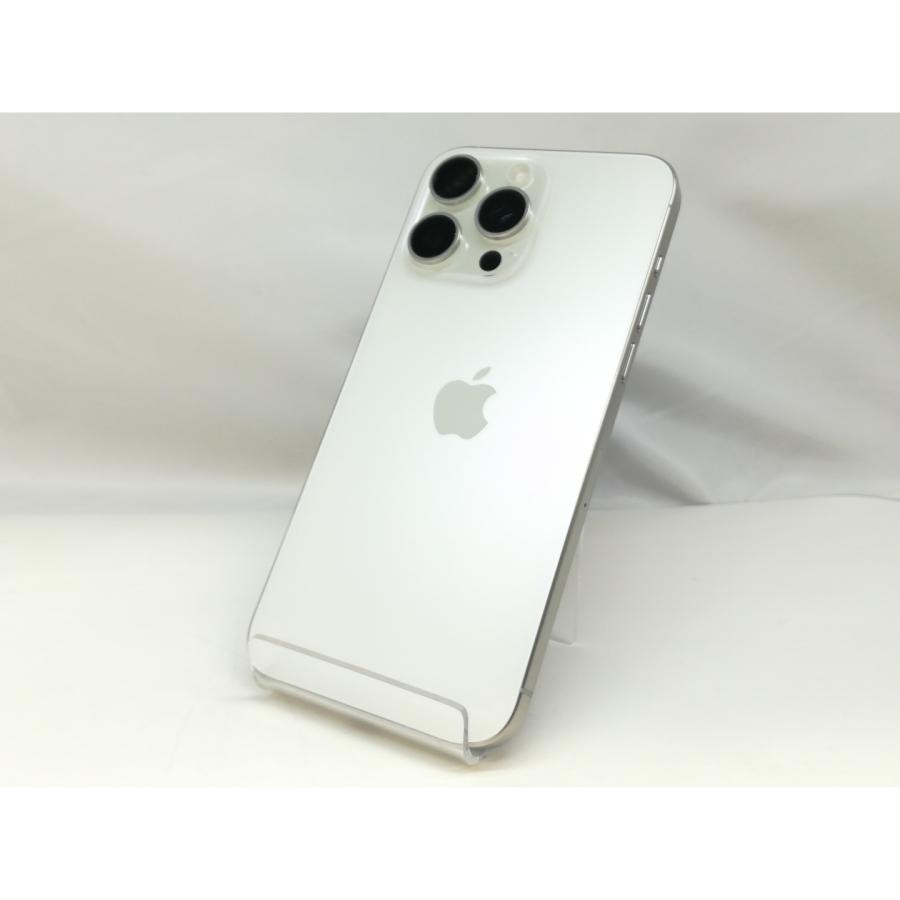 中古】Apple 国内版 【SIMフリー】 iPhone 15 Pro Max 1TB ホワイト