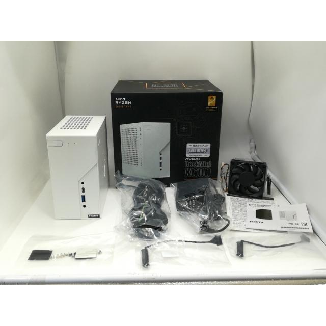 ASRock DeskMini X600 ホワイト 中古美品 中古】ASRock DeskMini X600/W/BB/BOX/JP ホワイト【博多】保証期間1