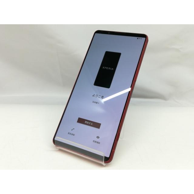 中古】SONY 国内版 【SIMフリー】 Xperia 1 VI スカーレット 12GB