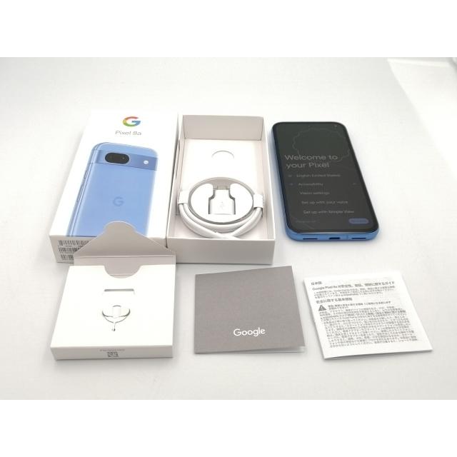 中古】Google au 【SIMフリー】 Pixel 8a ベイ 8GB 128GB G576D【EC
