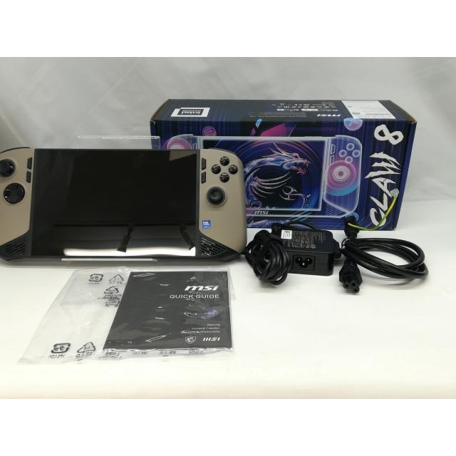 中古】MSI Claw 8 AI+ Claw-8-AI+A2VM-201JP 【Core Ultra 7 258V 32G 