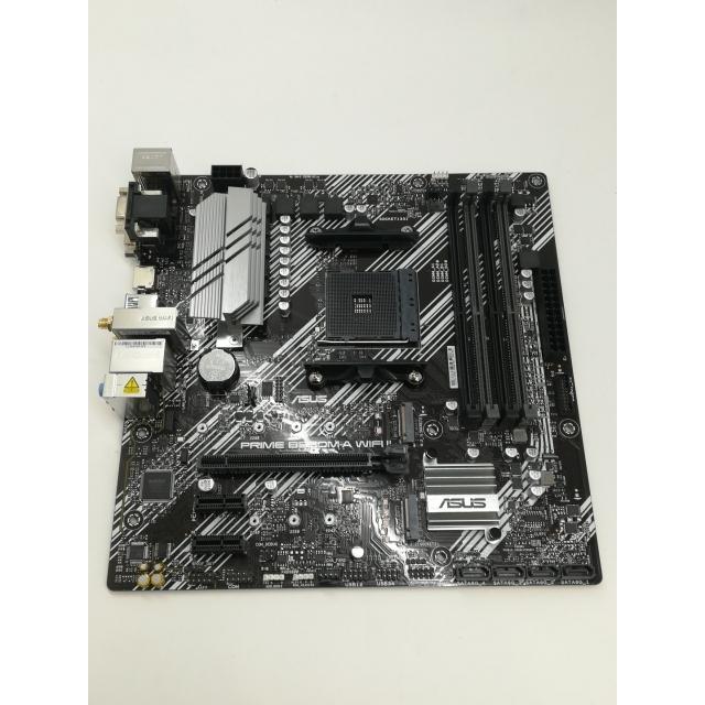 中古】ASUS PRIME B550M-A (WI-FI) B550/AM4/Wi-Fi6(11ax/11ac)+BT5.1