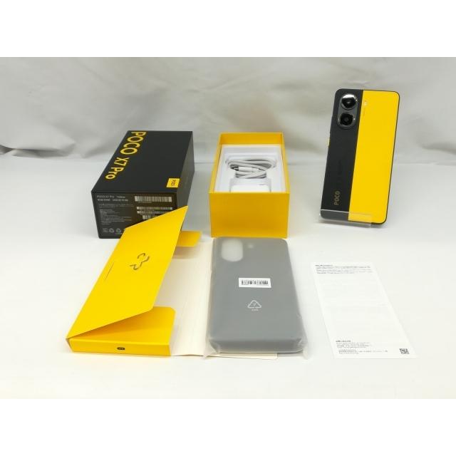 中古】Xiaomi 国内版 【SIMフリー】 Poco X7 Pro イエロー 8GB 256GB