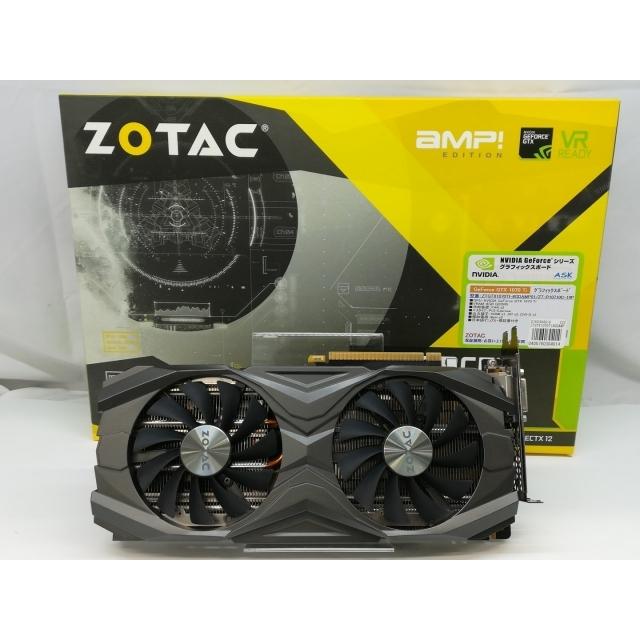 中古】ZOTAC GeForce GTX 1070 Ti AMP Edition(ZT-P10710C-10P