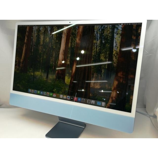 中古品 M1 iMac 24インチ Retina 4.5Kディスプレイ ブルー 中古品 M1