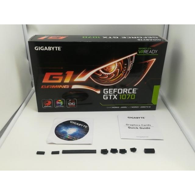 GIGABYTE GeForce GTX 1070 G1 Gaming8G動作品 中古】GIGABYTE GeForce GTX 1070 G1 Gaming 8G(GV-N1070G1 GAMING-8GD