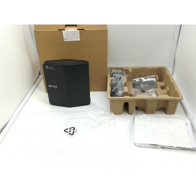 中古】BUFFALO AirStation WSR3600BE4P/NBK [ブラック] Wi-Fi7(11be
