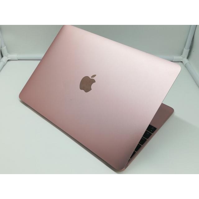 【美品】MacBook 12インチ ローズゴールド CTO最高スペック 中古】Apple MacBook 12インチ CTO (Mid 2017) ローズゴールド Core m3