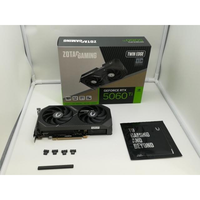 中古】ZOTAC ZOTAC GAMING GeForce RTX 5060 Ti 16GB Twin Edge OC ZT