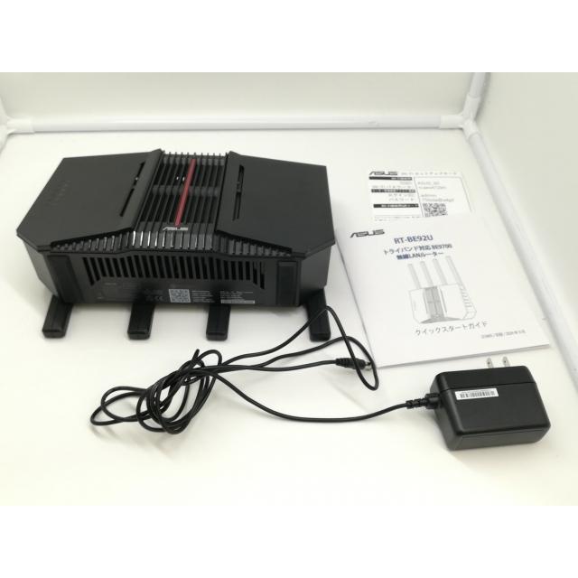 中古】ASUS RT-BE92U Wi-Fi7(11be)対応無線LANルーター/2024年12月