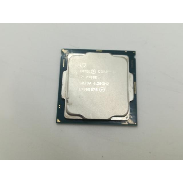 中古】Intel Core i7-7700K (4.2GHz/TB:4.5GHz) bulk LGA1151/4C/8T/L3
