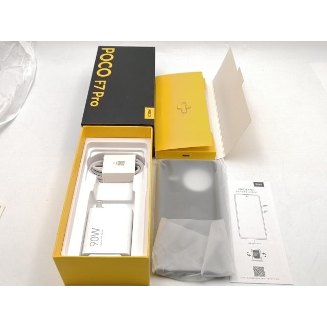 中古】Xiaomi 国内版 【SIMフリー】 Poco F7 Pro ブルー 12GB 512GB