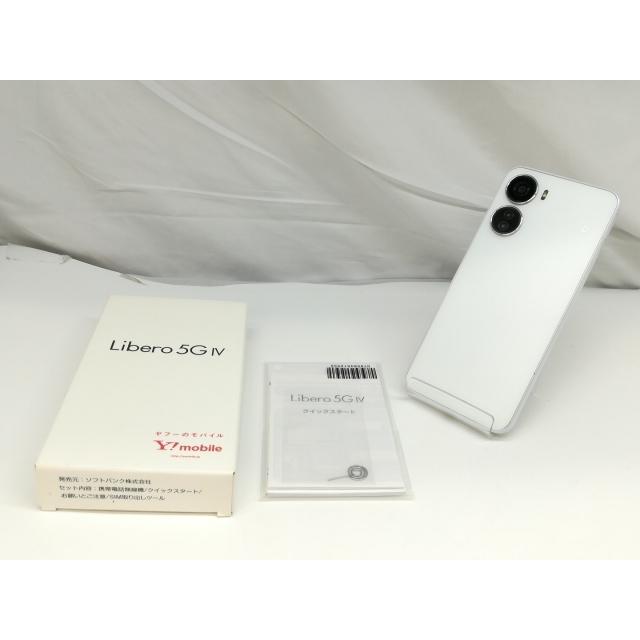 中古】ZTE ymobile 【SIMフリー】 Libero 5G IV 4GB 128GB ホワイト