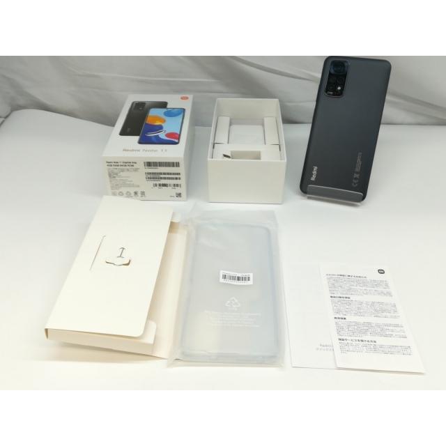 中古】Xiaomi 国内版 【SIMフリー】 Redmi Note 11 グラファイトグレー