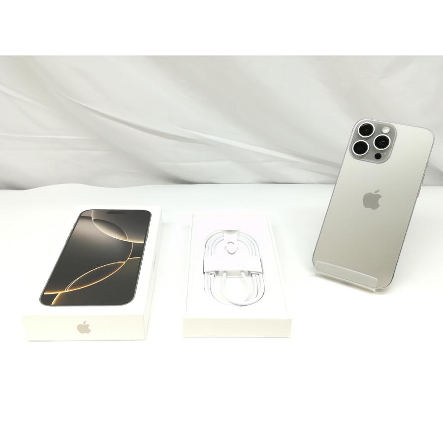 iPhone16 Pro Max 256GB MYWK3J/A ナチュラル 中古 APPLE 〔中古〕iPhone16 Pro Max 256GB ナチュラルチタニウム