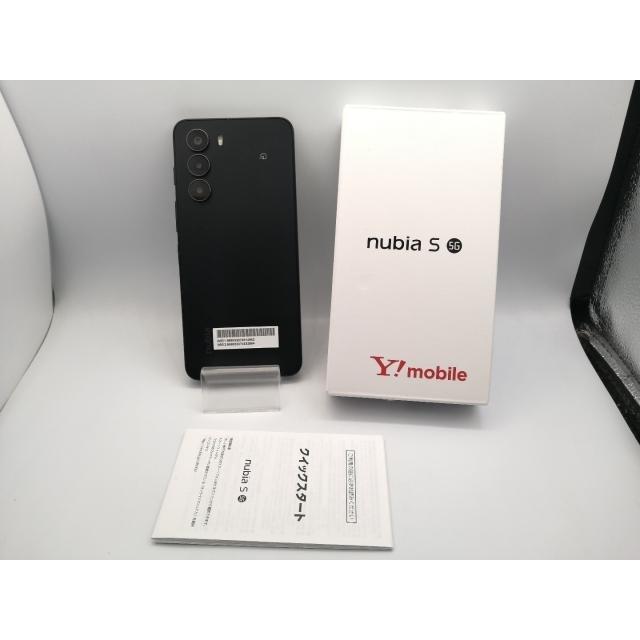 中古】ZTE ymobile 【SIMフリー】 nubia S 5G 4GB 128GB ブラック