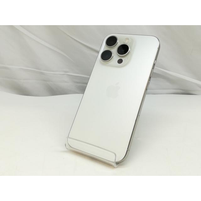 中古】Apple 国内版 【SIMフリー】 iPhone 15 Pro 128GB ホワイト