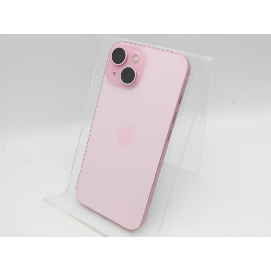 中古】Apple 国内版 【SIMフリー】 iPhone 15 256GB ピンク MTMP3J/A